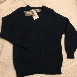 100% Wool Fisherman’s Sweater from Aran Crafts - Large
